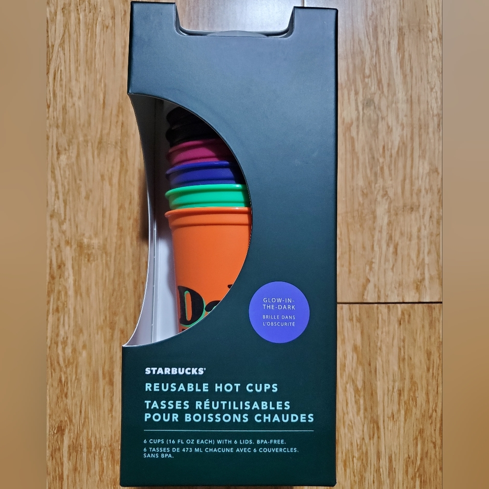 Starbucks Halloween Reusable Cups - Glow in the Dark